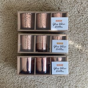 Target Rose Gold Votive Candles - 3 sets